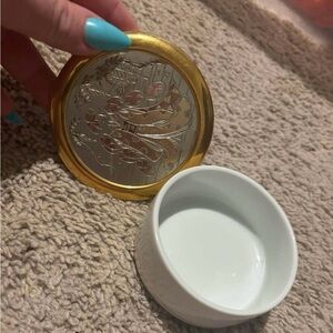 Decorative Gold and Silver Trinket Box